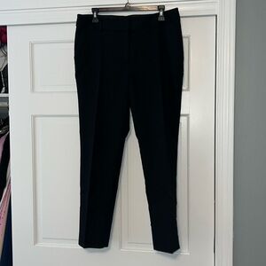 Talbots Black Hampshire Ankle Cotton Blend 12